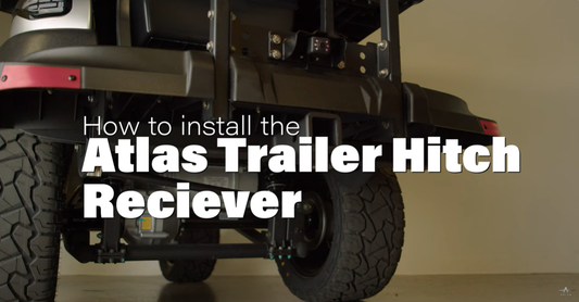 Atlas Golf Cart Tutorial: Installing an OEM Atlas Trailer Hitch Receiver